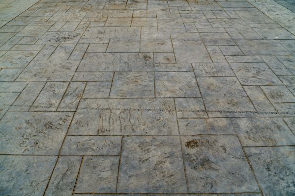 Stamped Patio Installation in Des Moines