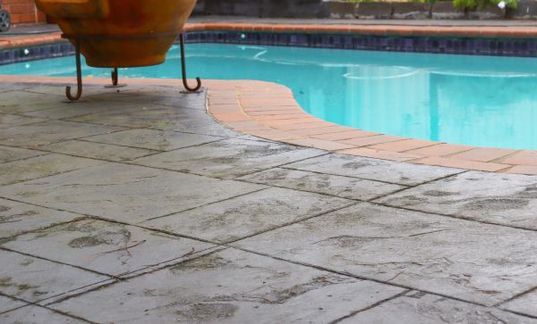 Stamped Patio Construction in Des Moines